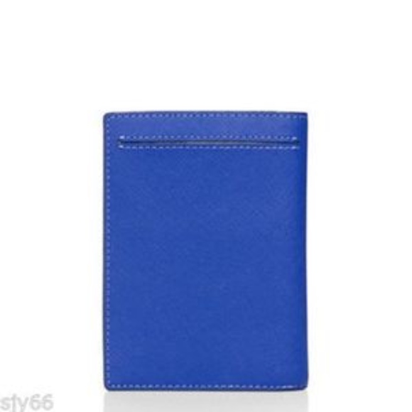 SOLD OUT!! RARE Kate Spade Passport Holder Orbit Blue! NWT! - Picture 7 of 7